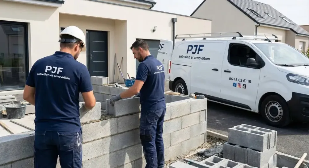 travaux extérieur PJF Rénovation