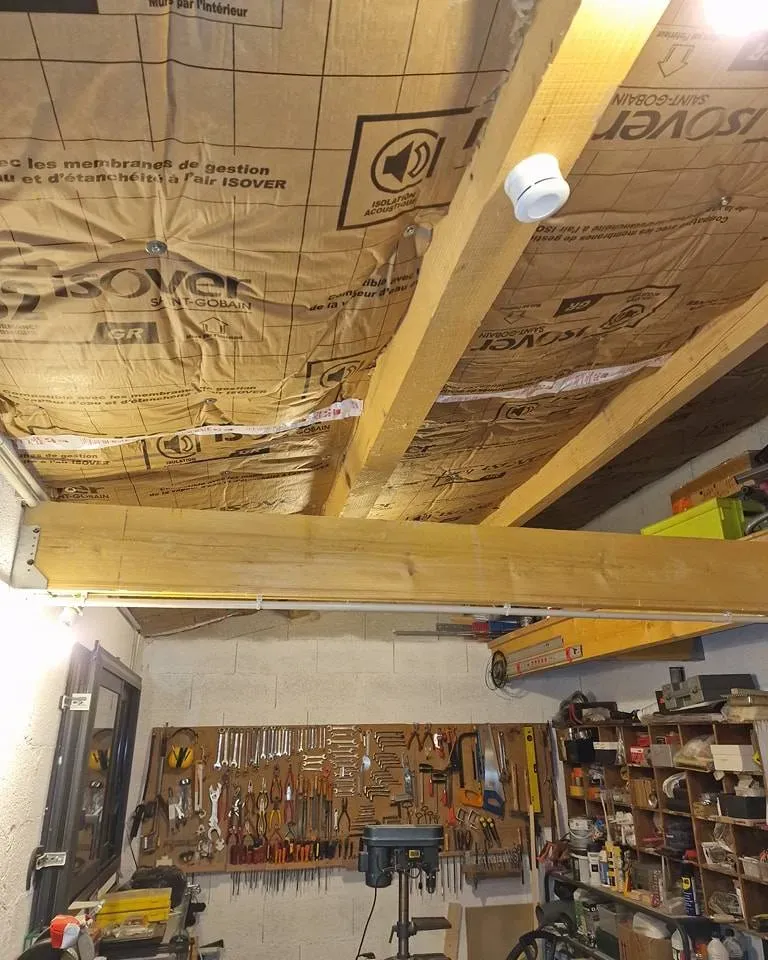 Isolation des combles à Saze